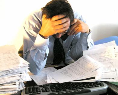 cansado del trabajo