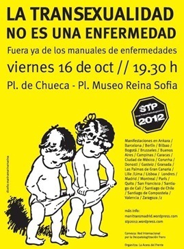 la transexualiad no es una enfermedad MADRID